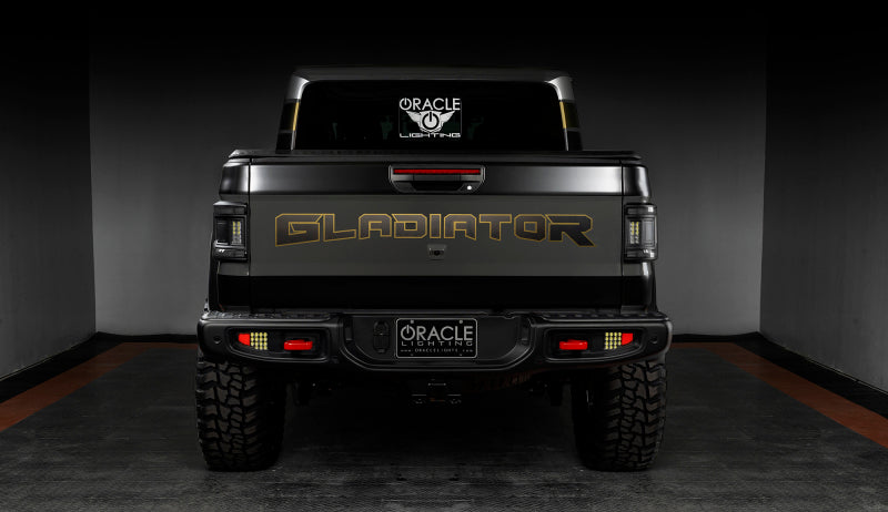 Oracle 2020+ Jeep Gladiator JT Flush Mount LED Tail Lights -  Tinted Lens - 5882-504-T