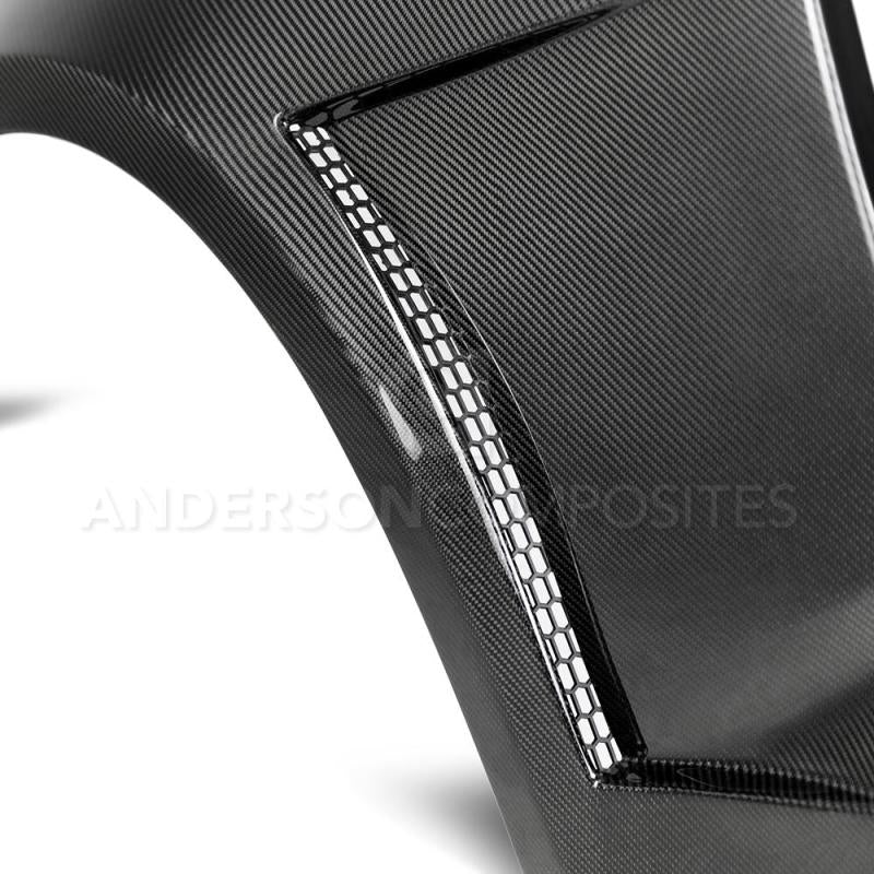 Anderson Composites 16-18 Chevrolet Camaro Type SS Fenders Carbon Fiber (0.40 Inch Wider) - AC-FF16CHCAM-SS