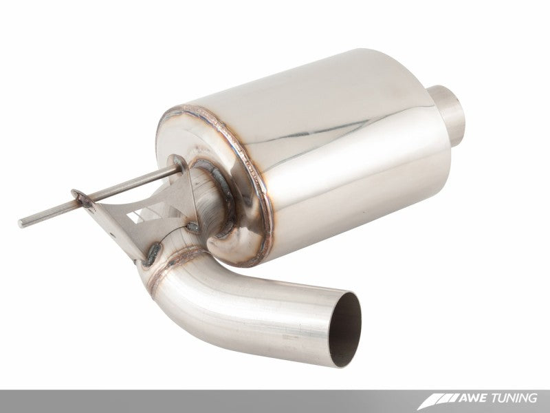 AWE Tuning BMW F3X 335i/435i Touring Edition Axle-Back Exhaust - Chrome Silver Tips (90mm) - 3010-32024