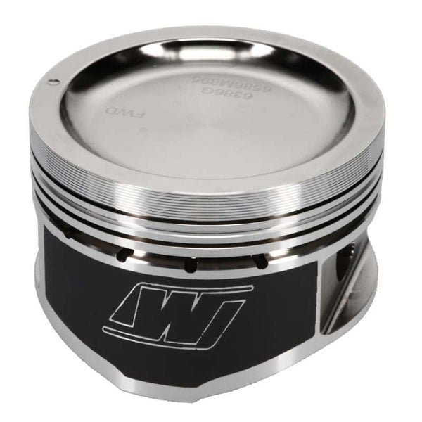Wiseco Nissan KA24 Dished 9:1 CR 89.5 Piston Kit - K586M895AP by Wiseco - front view