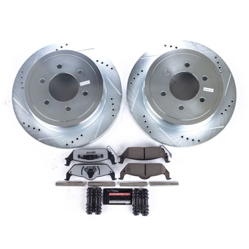 Power Stop 04-11 Ford F-150 Rear Z36 Truck &amp; Tow Brake Kit