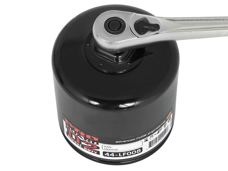 aFe Pro GUARD D2 Oil Filter 93-11 Ford Gas Trucks V8 4.6L/5.4L/5.8L (4 Pack) - 44-LF008-MB