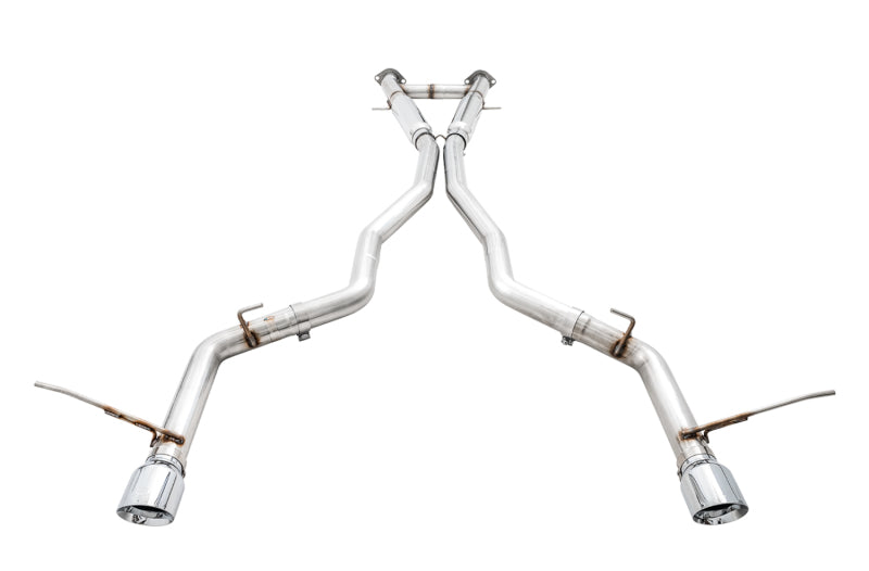 AWE Tuning 2020 Jeep Grand Cherokee SRT Track Edition Exhaust - Chrome Silver Tips