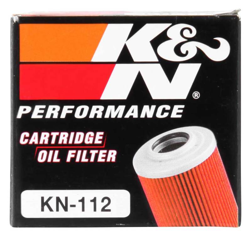 K&amp;N Honda/Kawasaki/Polaris/Suzuki 1.969in OD x .469in ID x 1.438in H Oil Filter - KN-112