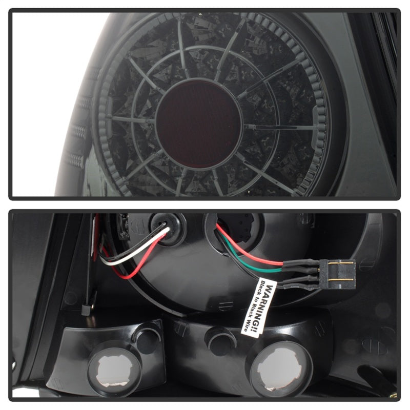 Spyder 01-03 Lexus IS300 LED Tail Lights w/Inner Trunk Lights - Smoke (ALT-YD-LIS300-LED-SET-SM) - 5085054