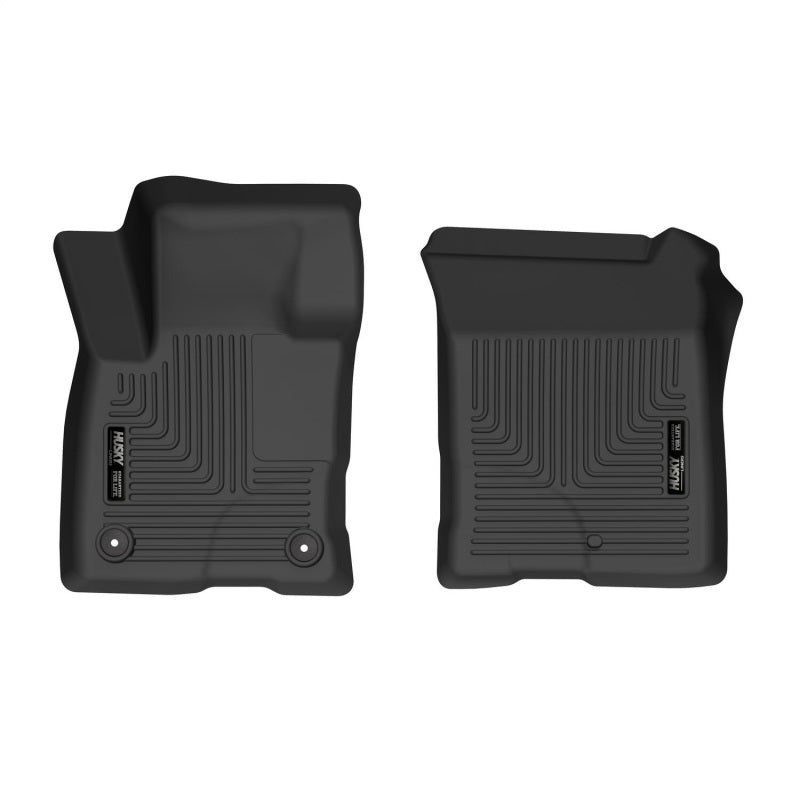 Husky Liners 21-22 Ford Bronco Sport X-act Contour Front &amp; 2nd Seat Floor Liners (Black)