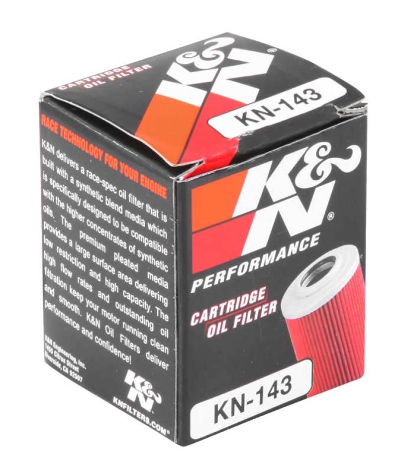 K&amp;N Yamaha / MBK 1.5in OD x 1.938in H Oil Filter - KN-143