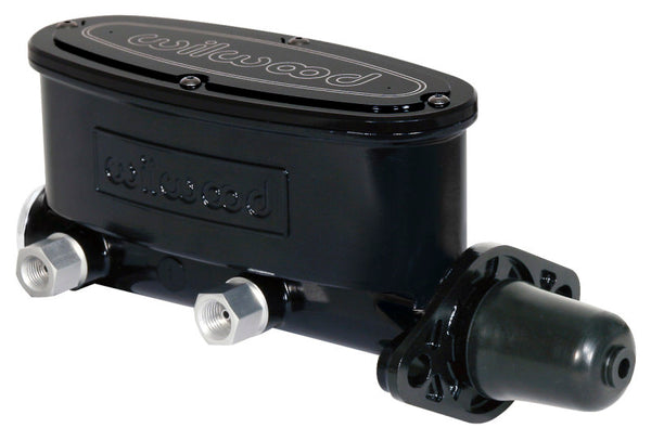 Wilwood High Volume Tandem Master Cylinder - 1 1/8in Bore Black - 260-8556-BK by Wilwood