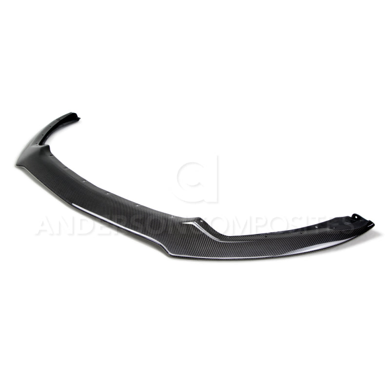 Anderson Composites 15-16 Ford Mustang Carbon Fiber Type-AC Front Chin Spoiler - AC-FL15FDMU-AC