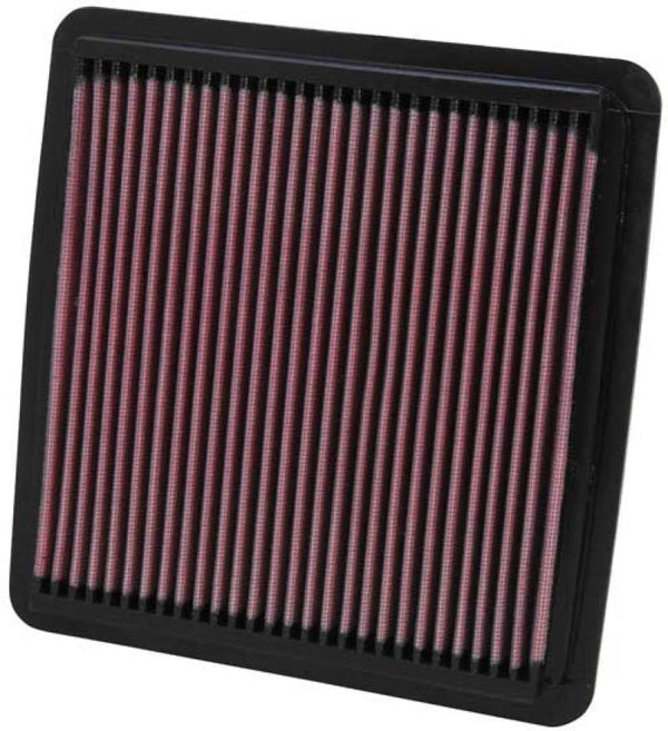 K&N 05-08 LGT / 08-11 WRX / STi Drop In Air Filter - 33-2304 for 2005-2019 Subaru Legacy - front view
