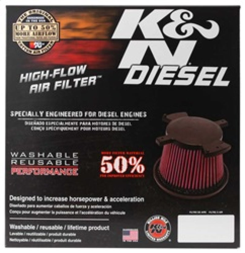 K&N 03-05 Dodge Pick Up 5.9L-L6 Drop In Air Filter - E-0776