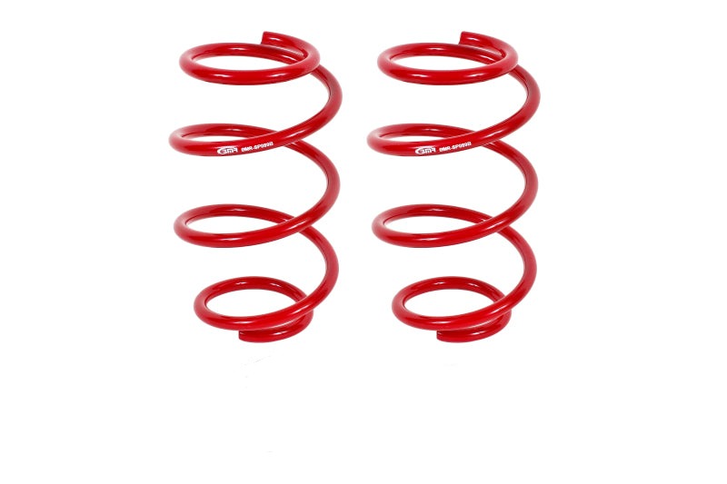 BMR 15-23 S550 Mustang Front Performance Version Lowering Springs - Red - SP089R