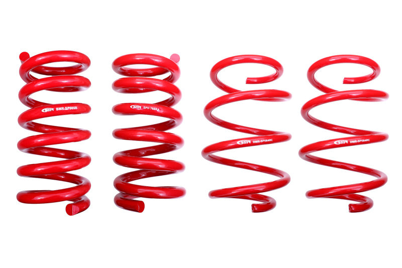 BMR 15-25 S550 Mustang w/MagneRide Lowering Spring Kit (Set Of 4) - Red - SPH765R