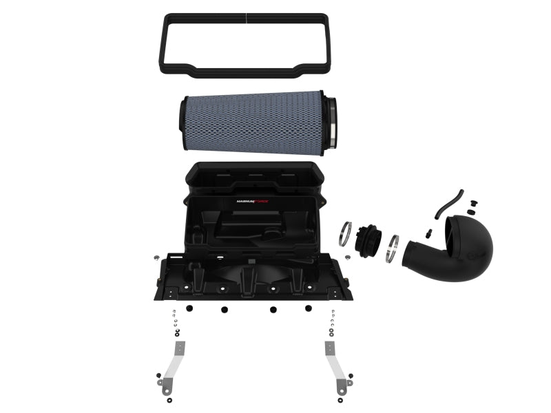aFe 21-23 RAM 1500 TRX V8-6.2L SC Magnum FORCE Stage2 Cold Air Intake System w/Pro 5R - 54-13072R for 2021-2023 Ram 1500 - cl
