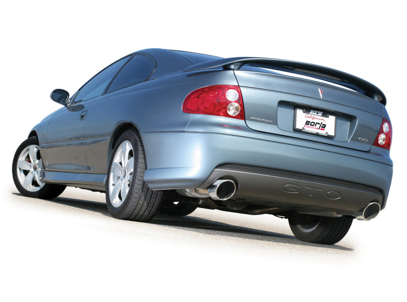 Borla 05-06 Pontiac GTO Coupe 2dr 6.0L 8cyl AT/MT 4spd/6spd RWD SS Catback Exhaust w/ inXin Pipe - 140165