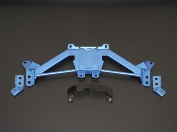 Cusco Power Brace Front Cross Member 2015 Subaru Impeza USDM Model (VA Chassis) - 6A1 492 M for 2015-2021 Subaru WRX