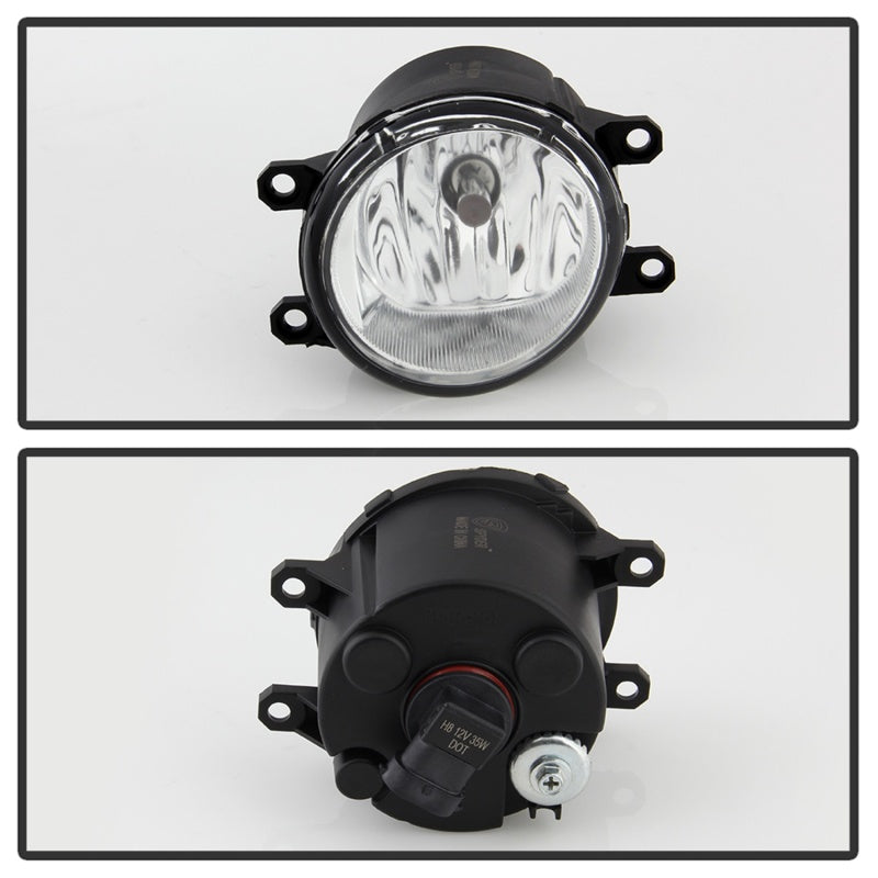 Spyder Toyota Sienna 11-17 SE Models Only OEM Fog Lights w/OEM Fit Switch - H8 (Included) - Clear - 5086341