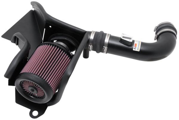 K&N 09-10 VW Passat/GLI/GTI 2.0L-L4 Typhoon Short Ram Intake - 69-9504TTK for 2009-2017 Volkswagen Tiguan - front view
