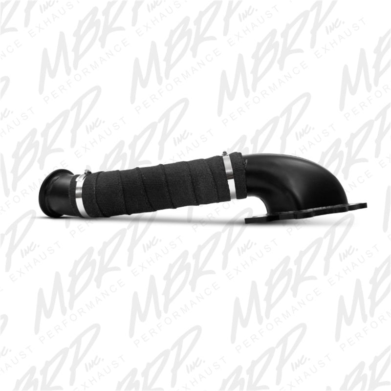 MBRP 01-04 Chev/GMC 6.6L Duramax 3in Black Turbo Down Pipe - GMCA425