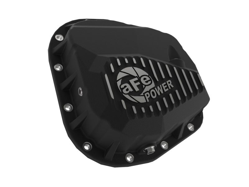 aFe 97-23 Ford F-150 Pro Series Rear Differential Cover Black w/ Machined Fins - 46-71320B