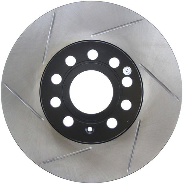 StopTech Power Slot 05-10 VW Jetta (except Wagon) Front Right Slotted Rotor - 126.33110SR for 2005-2022 Volkswagen Jetta - fr