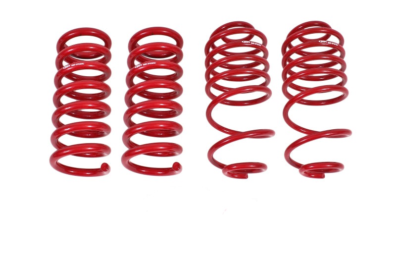 BMR 78-87 G-Body Lowering Spring Kit (Set Of 4) 1.5&quot; Drop - Red - SP035R