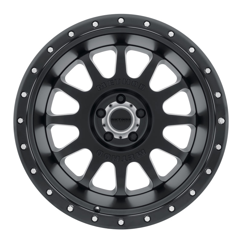 Method MR605 NV 20x10 -24mm Offset 5x5 71.5mm CB Matte Black Wheel - MR60521050524N