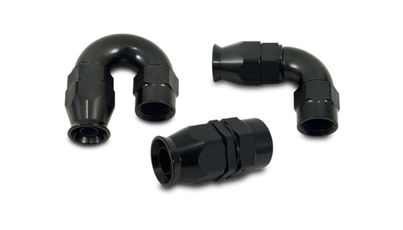 Vibrant 150 Degree High Flow Hose End Fitting for PTFE Lined Hose -12AN - 28512