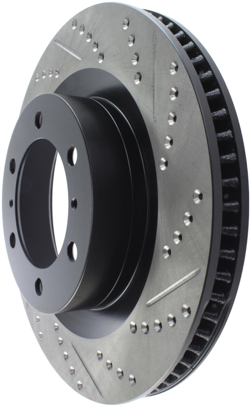 StopTech Slotted &amp; Drilled Sport Brake Rotor - 127.44174L