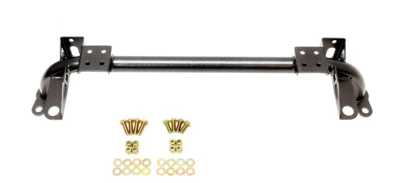 BMR 05-14 S197 Mustang Radiator Support w/ Sway Bar Mount - Black Hammertone - RS003H
