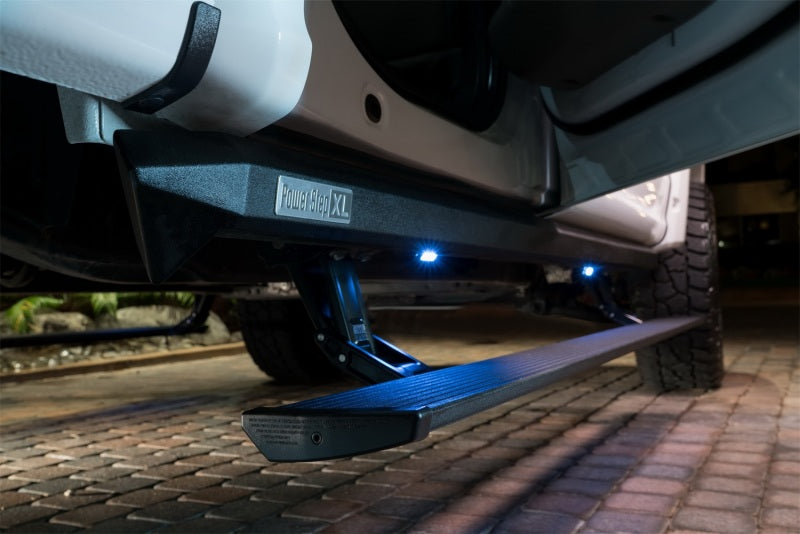AMP Research 2007-2017 Toyota Tundra Extended Crew Cab (Plug N Play) PowerStep XL - Black - 77137-01A