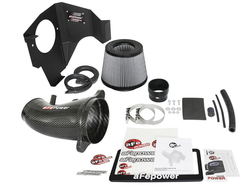 aFe POWER Magnum FORCE Carbon Fiber Stage 2 Pro Dry S CAIS - 11-18 Dodge Challenger/Charger V8-6.4L - 51-12172-C