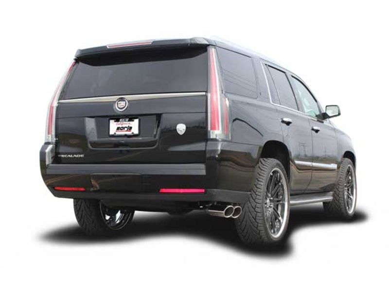 Borla 15-16 Cadillac Escalade ESV/Yukon Denali XL 6.2L V8 AT Split Side Ext SS S-Type CB Exhaust - 140653