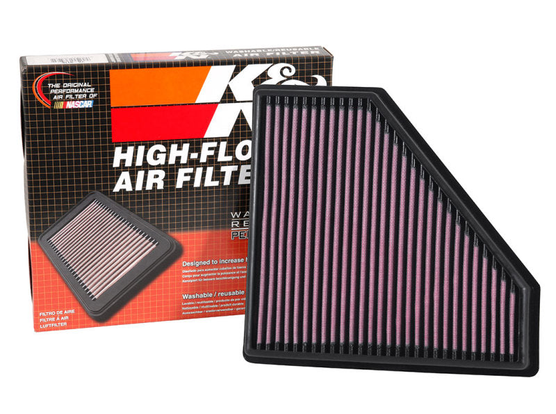 K&amp;N 16-17 Cadillac CTS-V 6.2L V8 Drop In Air Filter - 33-5059