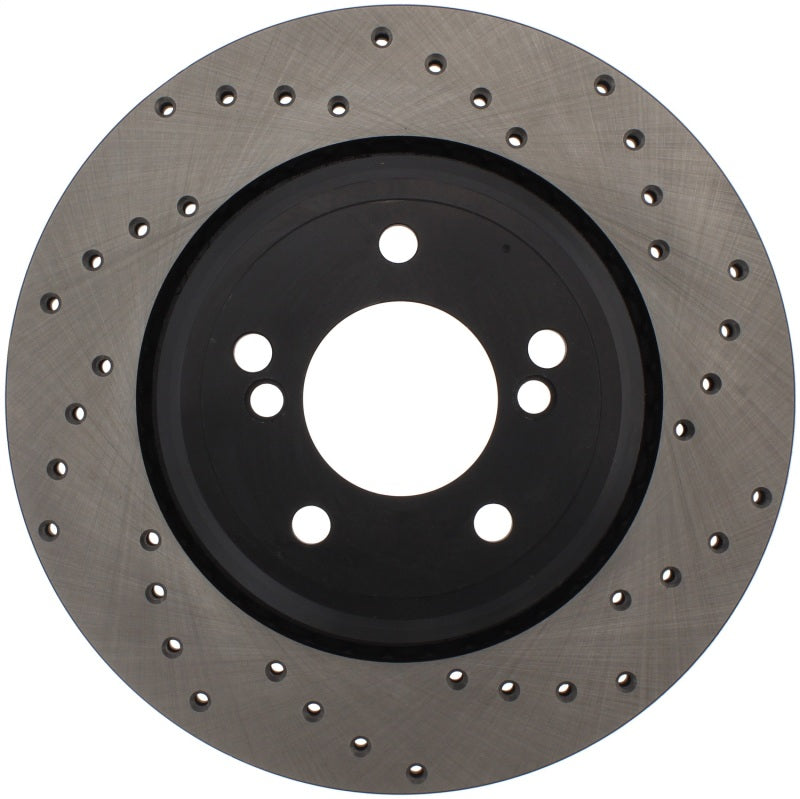 StopTech 01-07 BMW M3 (E46) / 00-04 M5 (E39) Drilled Left Rear Rotor - 128.34054L