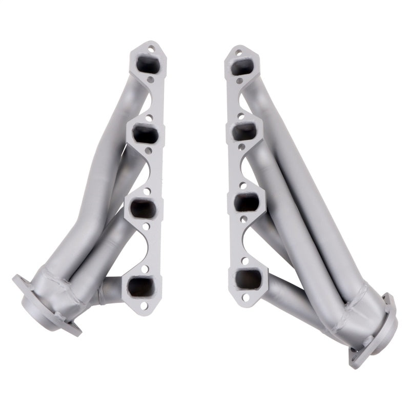 BBK 79-93 Mustang 351 Swap Shorty Unequal Length Exhaust Headers - 1-5/8 Titanium Ceramic - 1511