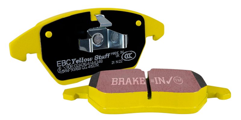EBC 2022+ Toyota GR Corolla Yellowstuff Rear Brake Pads - DP42431R