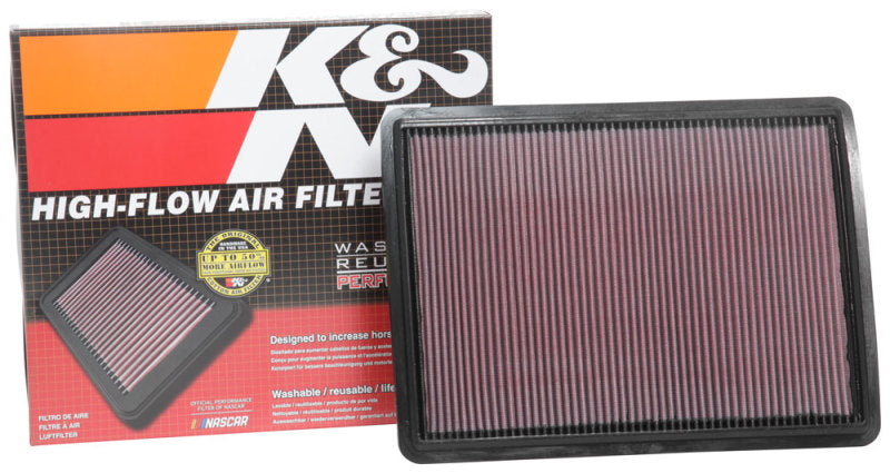K&N 16-18 Hyundai Ioniq/Niro L4-1.6L F/I Drop In Air Filter - 33-3077