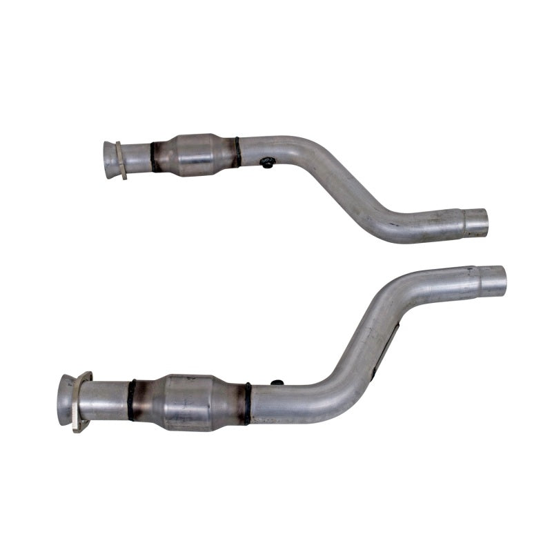 BBK 05-15 Dodge Challenger Charger Short Mid X Pipe w Catalytic Converters 2-3/4 For LT Headers - 1796
