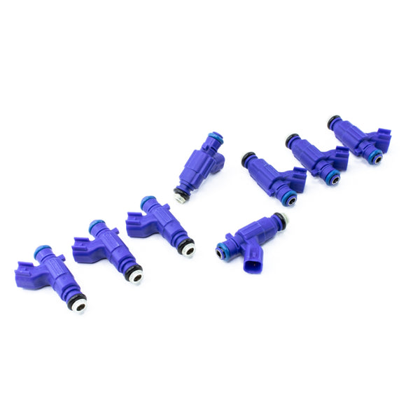 DeatschWerks LS2 / 5.7L & 6.1L HEMI 42lb Injectors - 13U-00-0042-8 for 2006-2023 Dodge Charger - front view