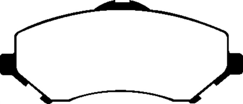 EBC 08-11 Chrysler Town & Country 3.3 Yellowstuff Front Brake Pads - DP41798R