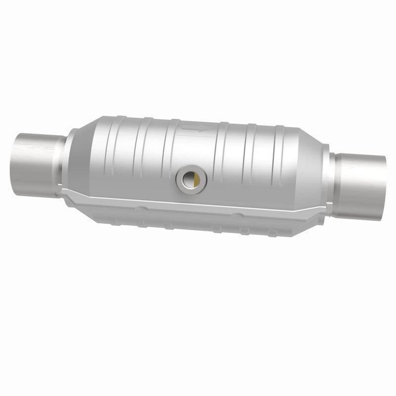 MagnaFlow Conv Univ 2.5in Inlet/Outlet Center/Center Round 11in Body L x 5.125in W x 15in Overall L - 51356
