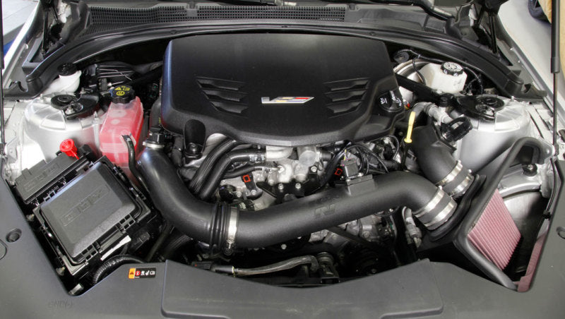 K&N 16-17 Cadillac ATS-V 3.6L V6 Twin Turbo Performance Intake Kit - 57-3093