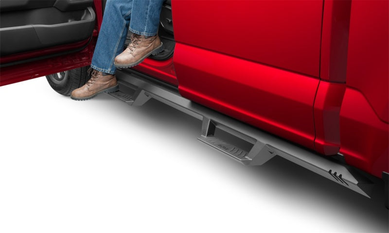 N-Fab EPYX 15-19 Ford F-150/17-19 Ford F-250/F-350 Superduty SuperCrew - Cab Length - Tex. Black - EXF15CC-TX