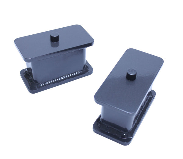 MaxTrac 02-08 Dodge RAM 1500 2WD 3in Rear Fabricated Steel Lift Blocks - 810030 for 1999-2018 Chevrolet Silverado 1500