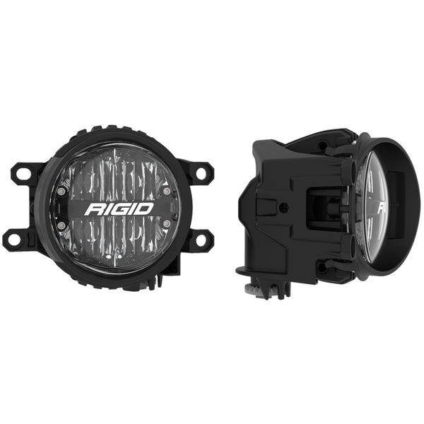 Rigid 14+ Toyota 4Runner/ Tundra & 16+ Tacoma 360-Series 4in LED SAE J583 Fog Lights  - White (Pair) - 37116 for 2014-2025 To