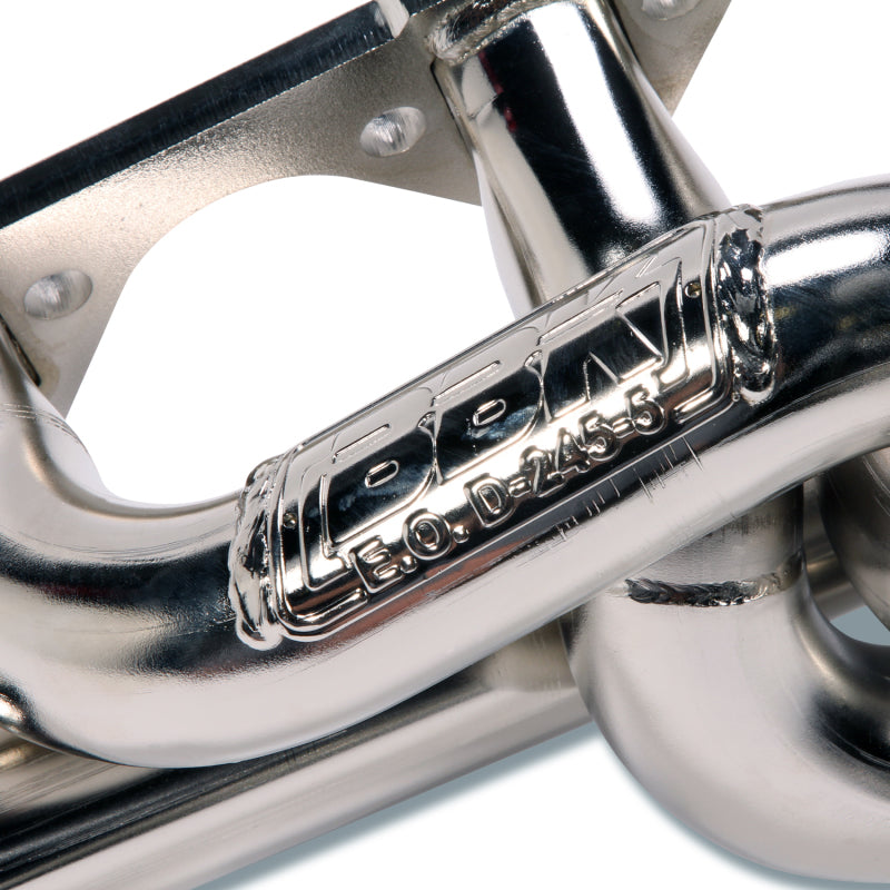 BBK 86-93 Mustang 5.0 Shorty Tuned Length Exhaust Headers - 1-5/8 Titanium Ceramic - 1512