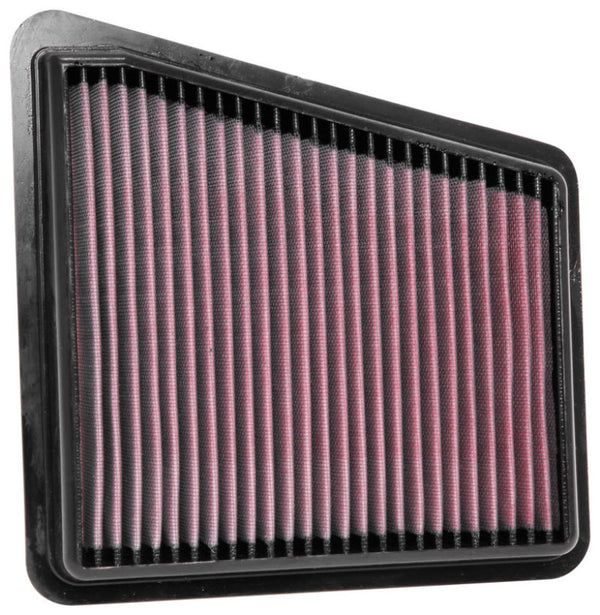 K&N 2018 Kia Stinger L4-2.0L F/I Replacement Drop In Air Filter - 33-5073 for 2019-2023 Genesis G70 - front view