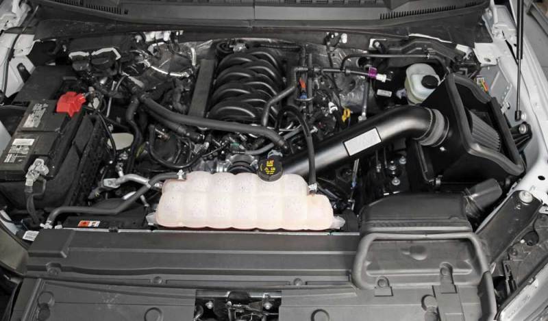 K&amp;N 2015 Ford F150 5.0L V8 Blackhawk Performance Intake Kit - 71-2591