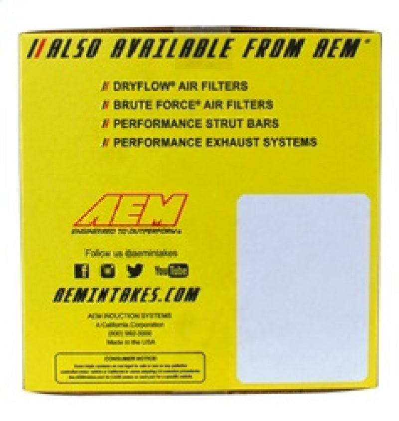 AEM 2014 Subaru Forester 2.0L H4 - Cold Air Intake System - Gunmetal Gray - 21-742C
